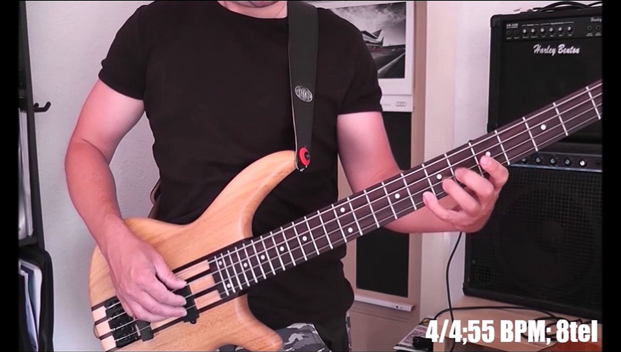 Fingerübung Bass 45-70 BPM Juni 2015