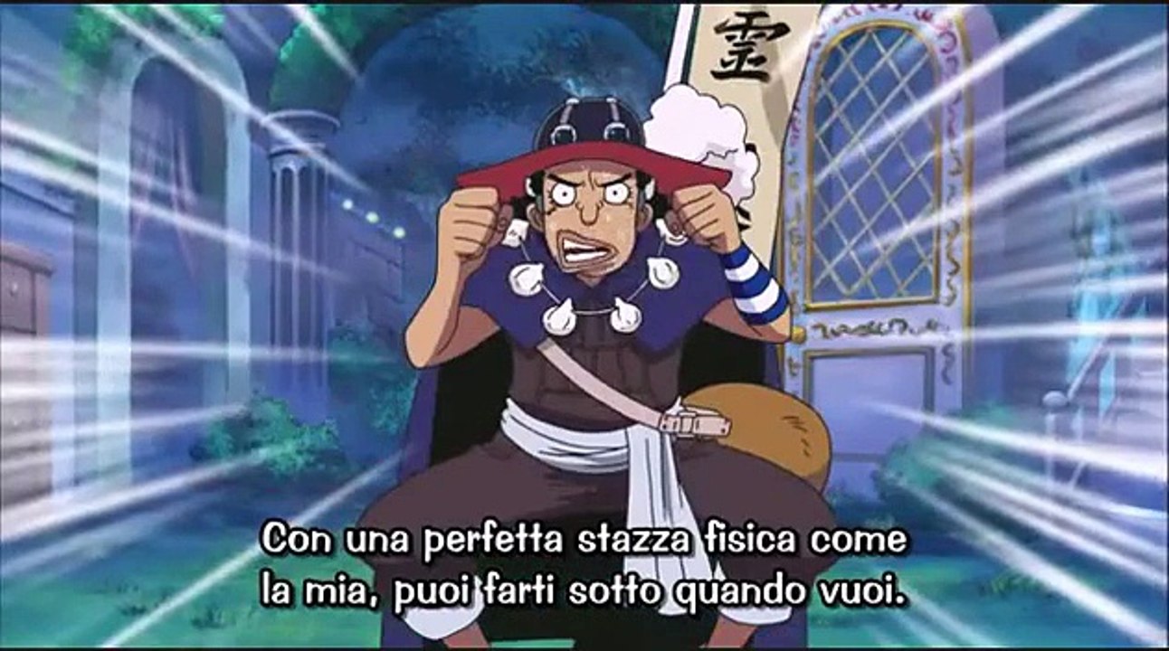 One Piece Thriller Bark 345  Nami and Usopp vs Perona's zombie SUB ITA