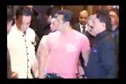 bollywood superstar salman khan spotted at baba siddiqui iftaar party