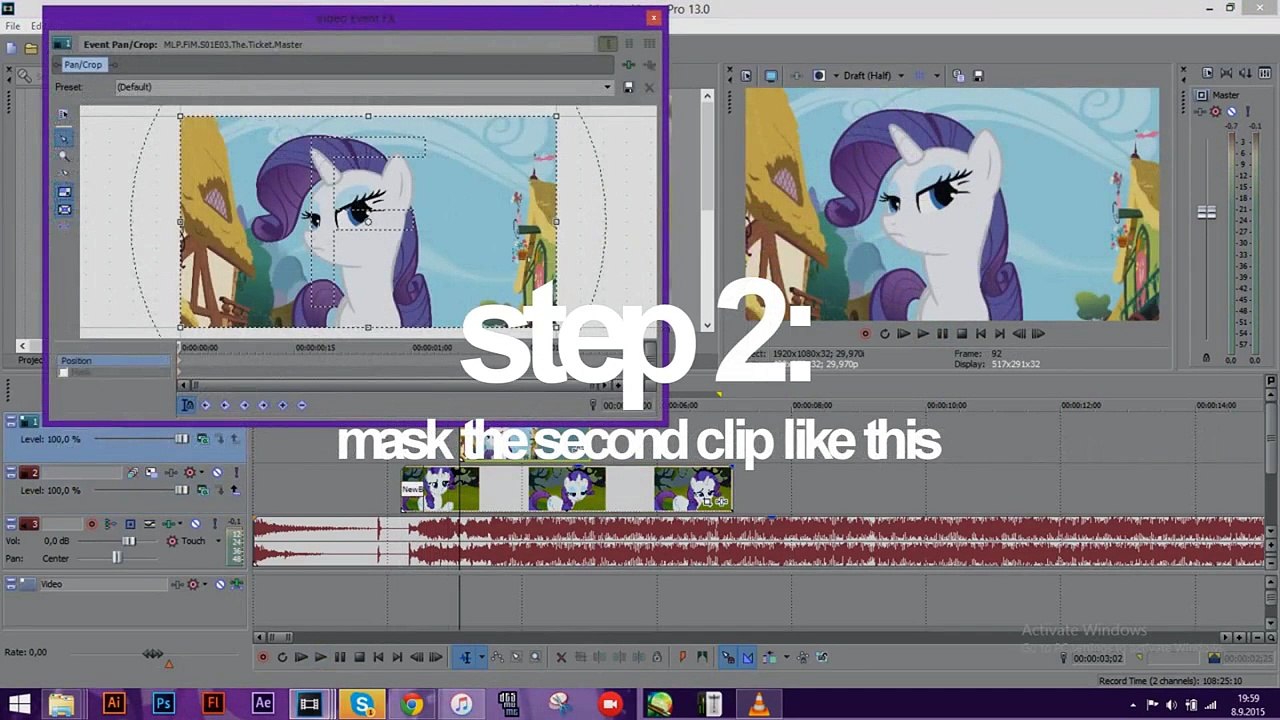 MLP Sony Vegas Tutorial//Candy Effect