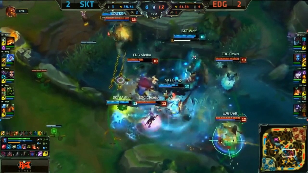 MSI 2015 Finals |  SKT vs EDG Game 5 |  SK Telecom T1 vs EDward Gaming G5 | Highlights