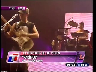 Los Piojos - "Pacífico" - Despedida 2009 -