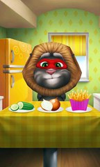 [My Talking Tom]Kedi sevmek  güzel