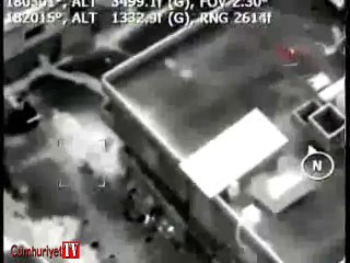 Cizre'de devam eden operasyon görüntüleri polis kamerasında