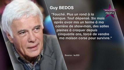 Guy Bedos ruiné, ses révélations fracassantes sur sa situation financière !