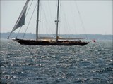 Start Trans-Atlantic Yacht Race-Maltese Falcon- Castle Hill, RI June 29, 2011