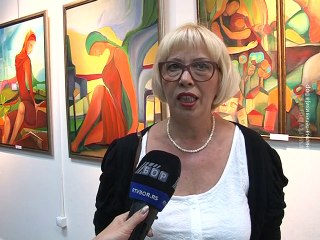 "Bakarna žena" u borskoj Narodnoj biblioteci, 10. septembar 2015. (RTV Bor)