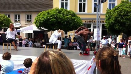 Black Man Coke Topless Show Outdoor