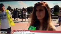 Licealistka do Tuska: Dlaczego udaje pan patriotę, a jest zdrajcą Polski?