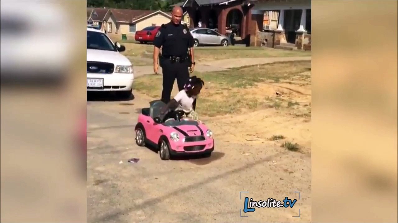 Arrestation musclée aux USA, le suspect prend la fuite!