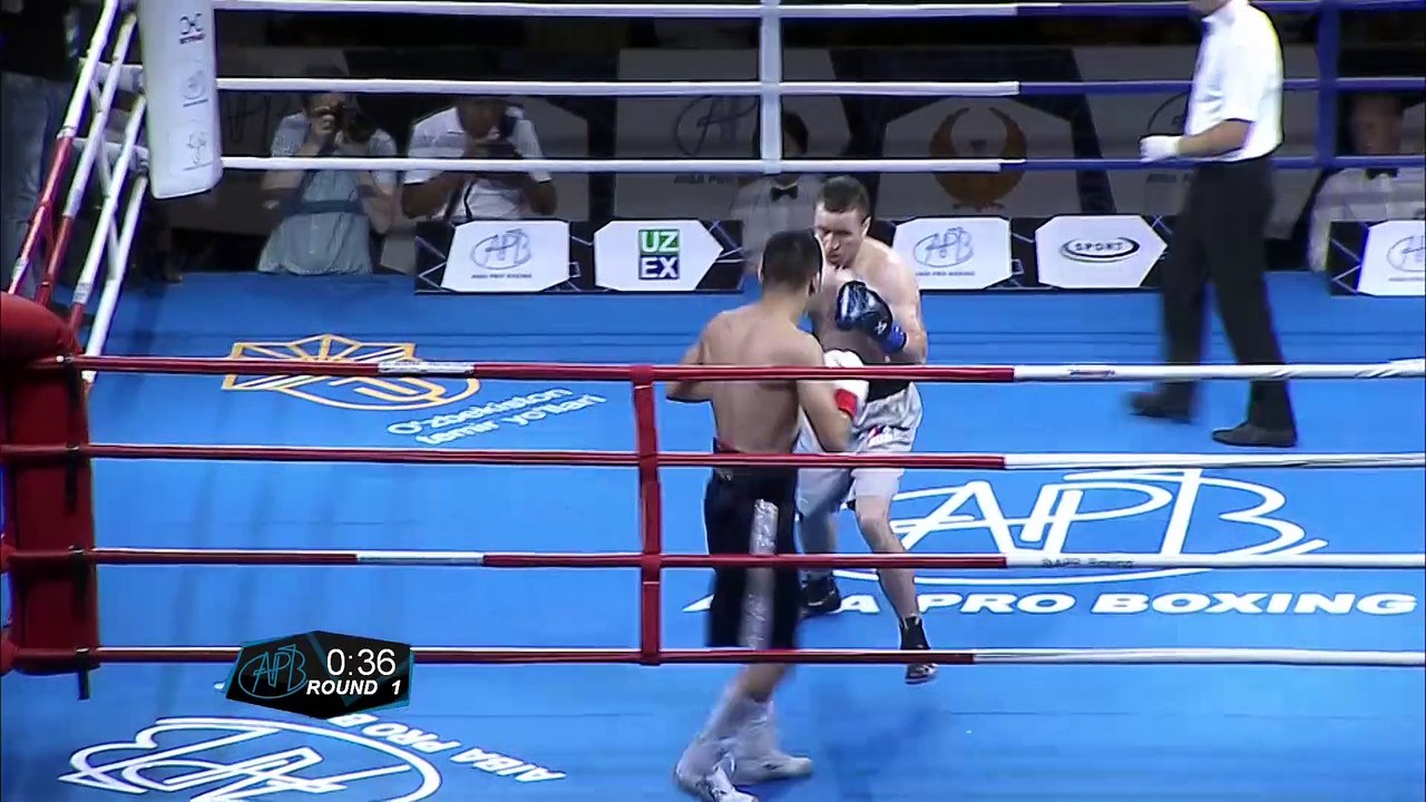 APB Round 1 Cycle 1 60kg Tojibaev vs Joyce