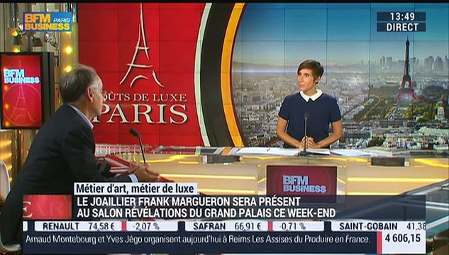 Métiers d'art, Métiers de luxe: Joaillier, Frank Margueron – 10/09
