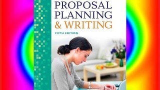 Proposal Planning & Writing Free Download Book