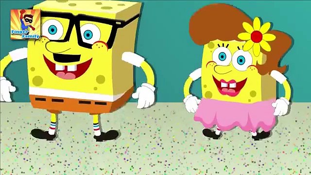 Finger Family SPONGEBOB Nursery Rhymes for Childrens Babies and Toddlers Finger Family