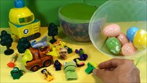oeufs surprises jouets pour enfants | funkids videos surprise eggs and disney cars mater