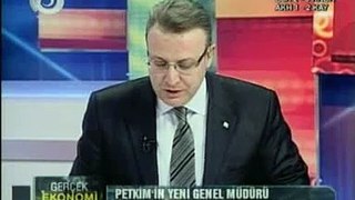 ASD Başkanı Sadettin Korkut, Gerçek Ekonomi Programına Konuk Oldu. EGE  TV, 1 Şubat 2013
