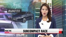 Hyundai Motor launches new Avante, subcompact race heats up in Korea