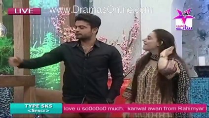 Ahmad Shahzad’s Lover Girl Reaches in Live Show And Badly Crying For Ahmad Shahzad