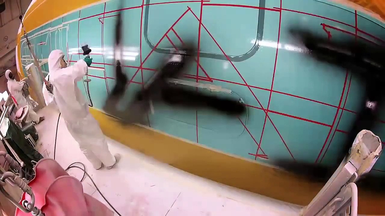 Etihad Airways A380: Painting (Episode 2)