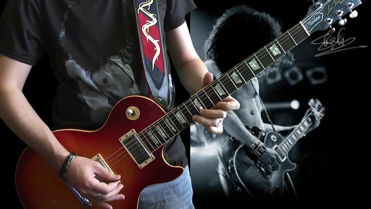 Guns N' Roses - November Rain (Guitar Cover All Solos)