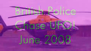POLICE Helicopter Chases UFO !