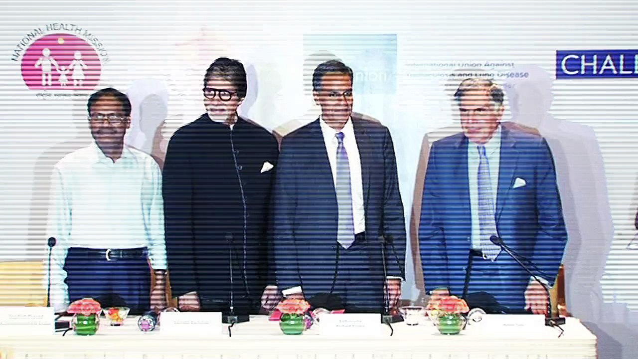 Amitabh Bachchan, Ratan Tata Launch 'TB Harega, Desh Jeetega' Initiative