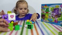 Доктор Плюшева набор конструктора с машинкой и фигурками распаковка Lego Duplo Doc MCStuffins