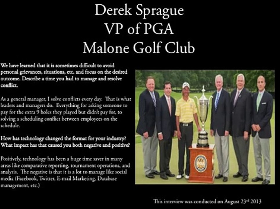 Informational Interview Project