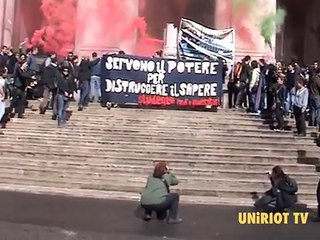 Uniriot Tv. 7 maggio contro Blocco Studentesco