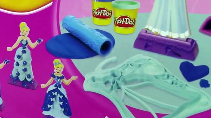 Play Doh Toys Barbie Doll Disney Frozen Play Dough Surprise Eggs Princess 2015
