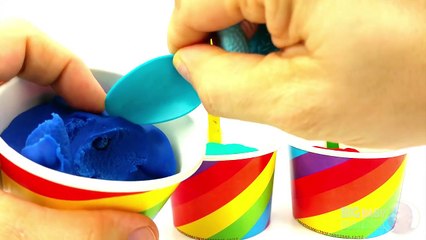 MLP Hello Kitty Frozen Mickey Mouse Play Doh Ice Cream Toys