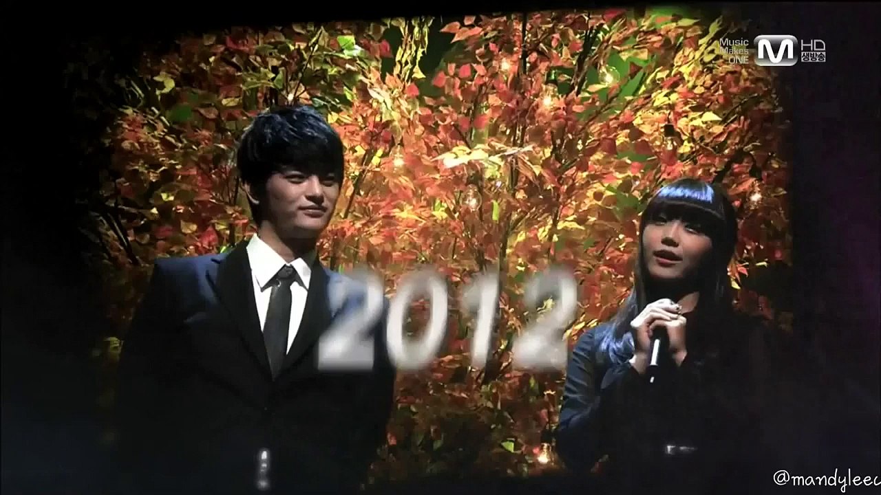 [中字 live] 徐仁國&鄭恩地 - All For You (回答吧1997 Love Story Part1) (120906 stage)