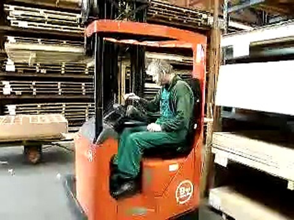 Штабелер BT Reflex, первое знакомство