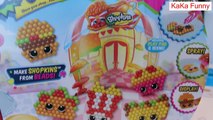 Shopkins Beados Fast Food Diner / Magically joins with Water / Shopkins Toy Review / Fun for Kids