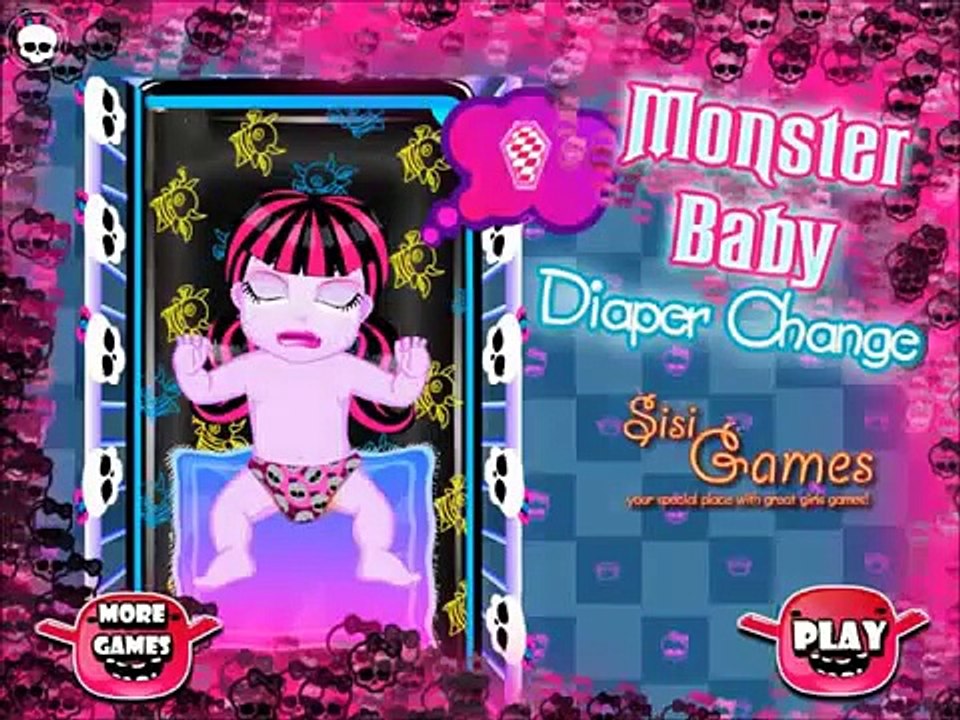 Monster Baby Diaper Change HD Full Game
