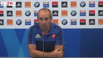 Rugby / Coupe du Monde - Saint-André : "Ce qui m'implique le plus, c'est que les joueurs se concentrent sur leur tâche à faire"