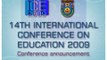 14th International Conference on Education Conference Announcement