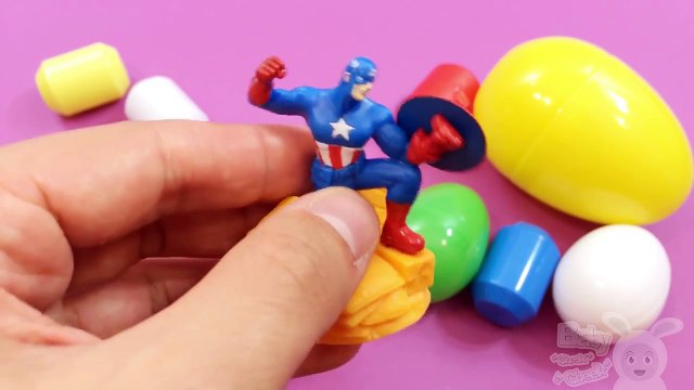 Opening Surprise with Angry birds Spiderman! New Toys with Surprise Eggs Colors!