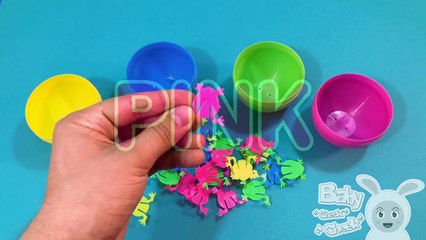 Learn Colors with Frog! Find the Right Colour! Lesson 1