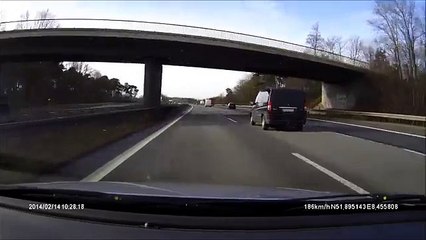 Opel Omega 2.5 DTI - Vollbremsung von 200 auf 100 km/h