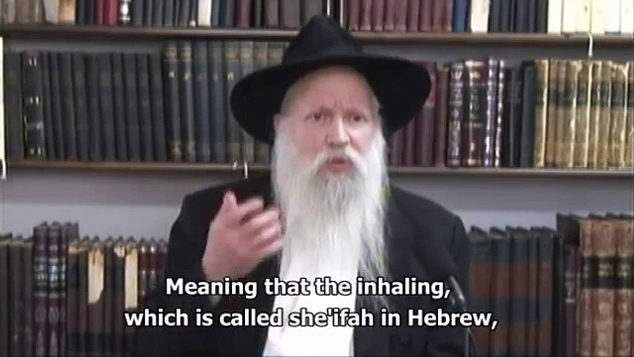 Jewish meditation #1 ● Intro to chedvah breathing ● Harav Yitzchak Ginsburgh