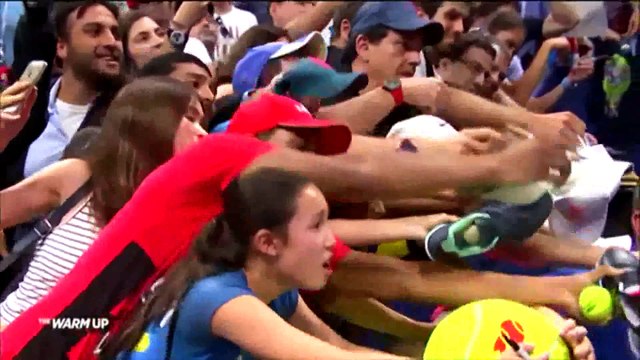 US Open : Roger Federer sauve un enfant de la foule