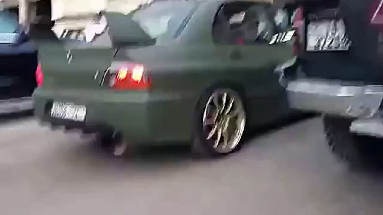 Mitsubishi Lancer EVO IX From Hell!