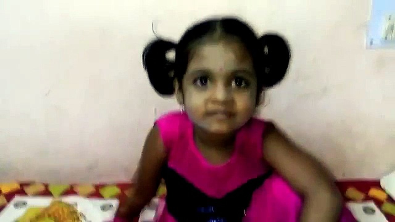 Cute baby   Big fan of Bahubali