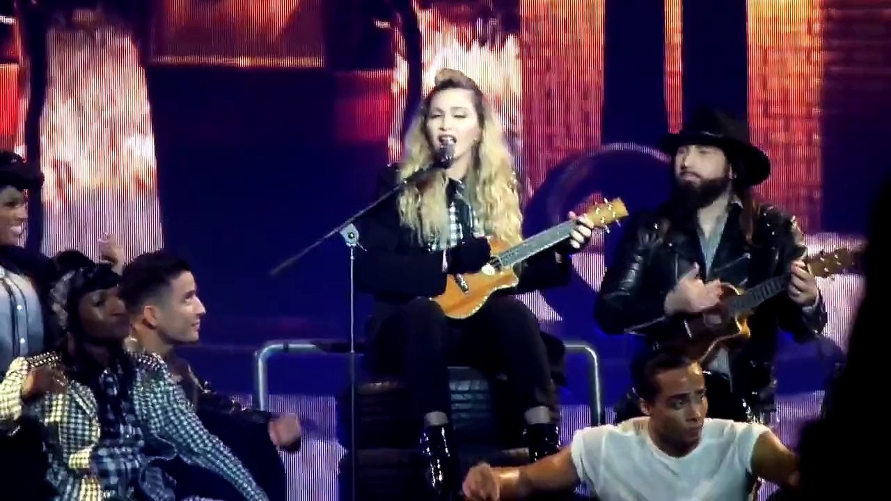 Madonna live at True Blue - Rebel Heart Tour - Montreal  September 9, 2015 (720p) Fan Video
