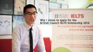Benedict Tan, British Council IELTS Singapore Scholarship 2014 Winner