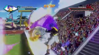 Dragon Ball Xenoverse Gameplay Ps4 - Goku (Super Saiyan God)+ DragonBallZPS4 Vs