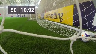 Rooney, Mata, De Gea With Corner Kick Challenge