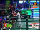 Khmer Boxing,Bird Kham VS Thai,06 Sep 2015,Bayon TV Boxing,Round 02
