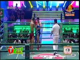 Khmer Boxing,Pich Seyha VS Thai,06 Sep 2015,Bayon TV Boxing,Round 02